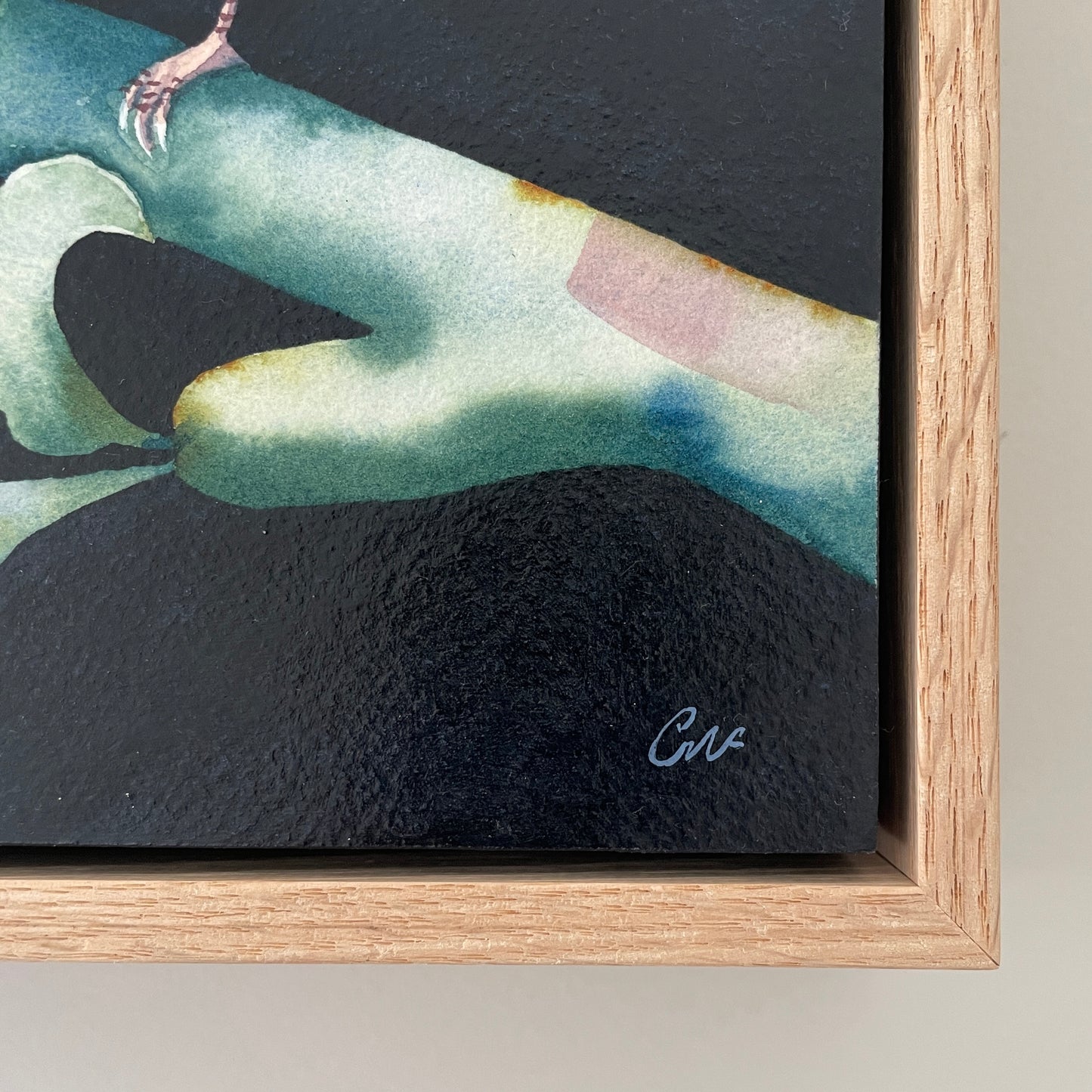 This Splendid Fairy No.3, 23x23cm, Framed