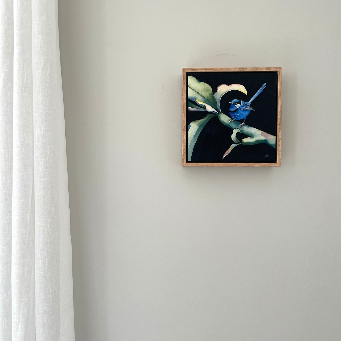 This Splendid Fairy No.3, 23x23cm, Framed