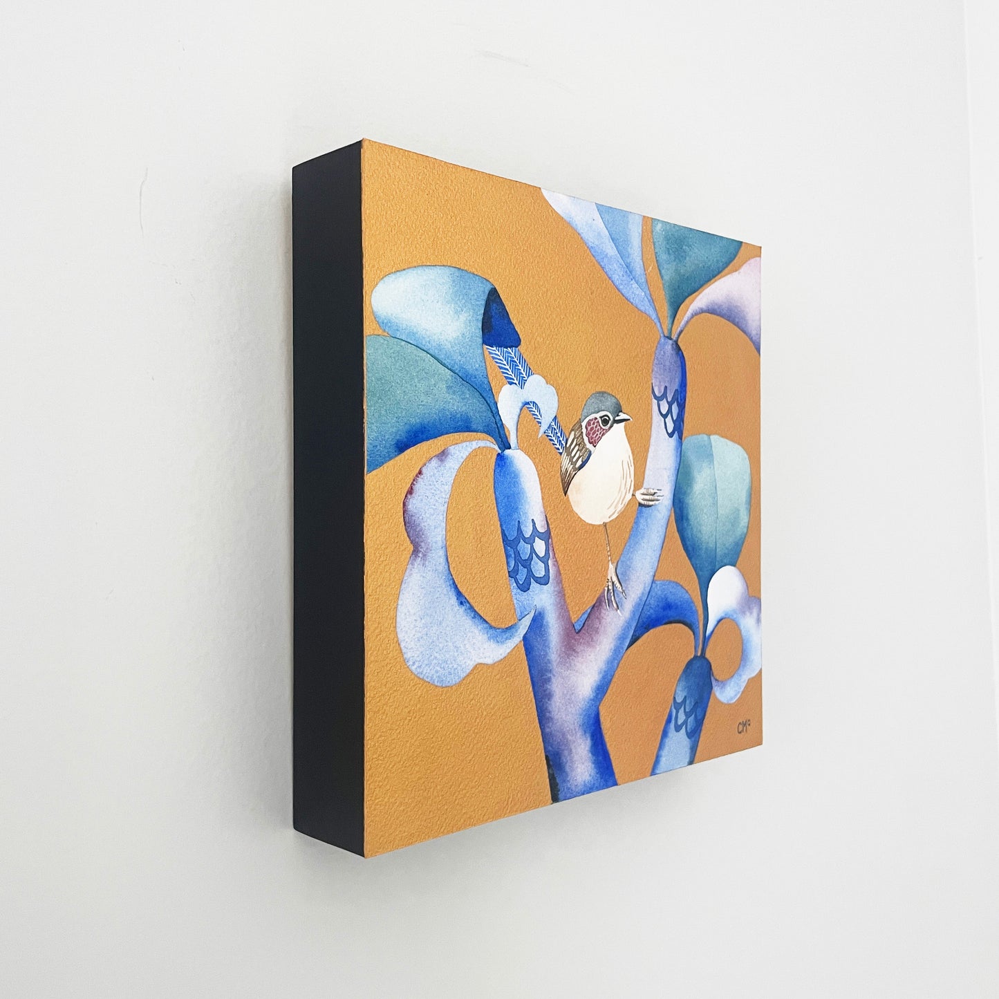 Crowned Purple, 20x20cm