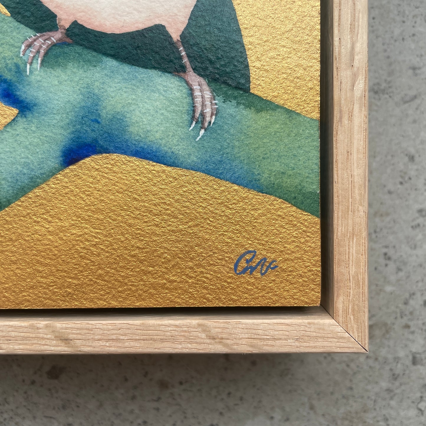 These Superb Fairies No1, 23x23cm, Framed